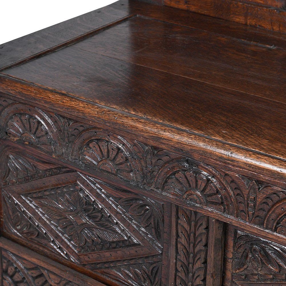 Carved Wood 19th Century Antique Monks Bench Smithers Antique Furniture £2,475.00 Entrance Hall Oak Wood product_features