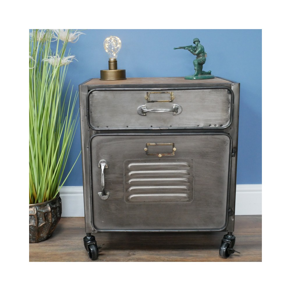 Darkside Bedside Table Industrial Furniture £165.00