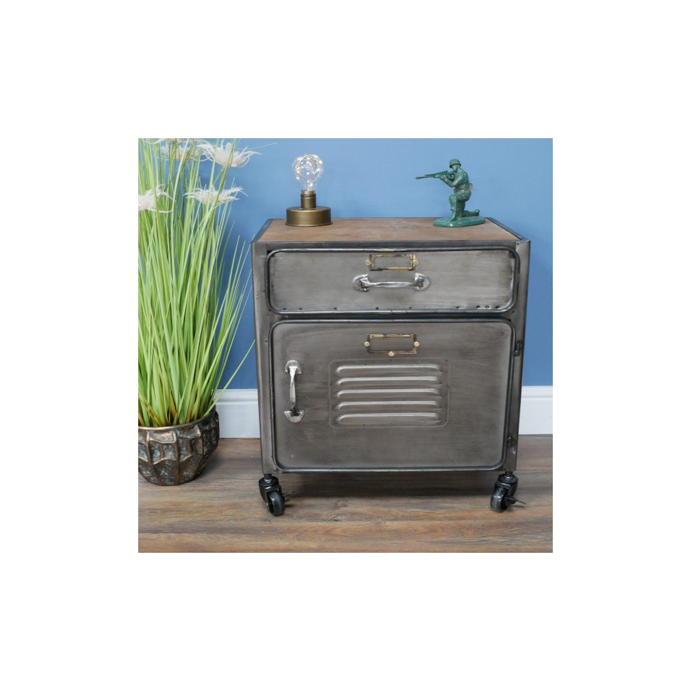 Darkside Bedside Table Industrial Furniture £165.00