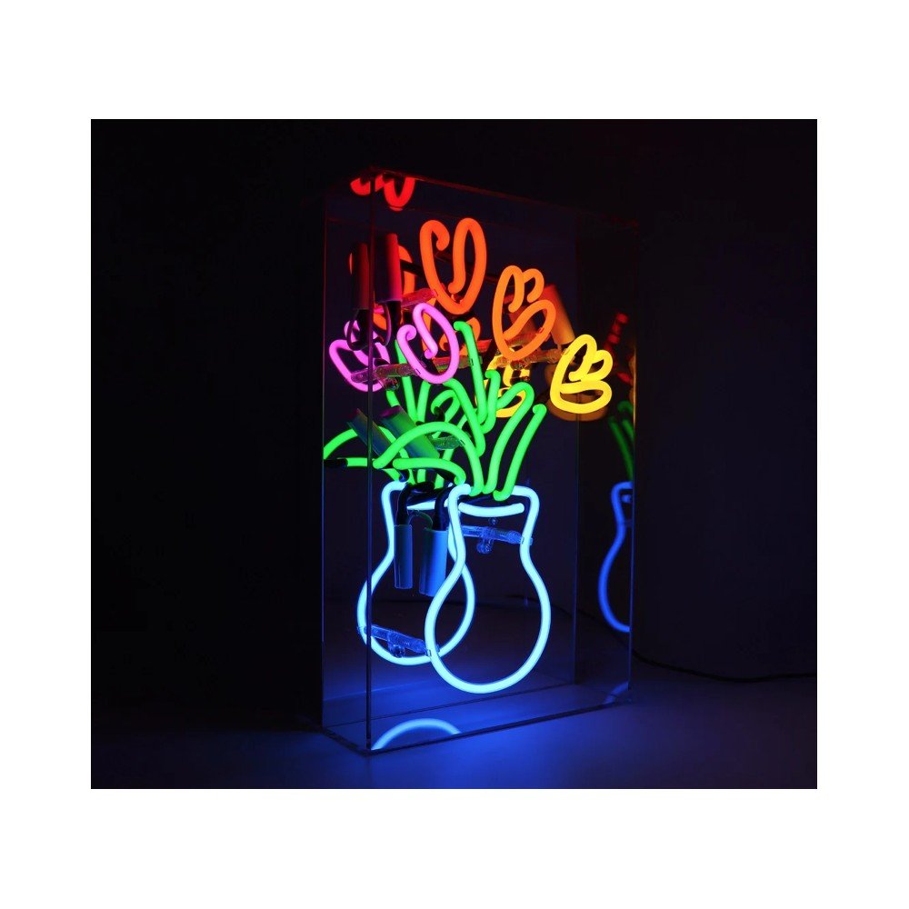 Vase of Tulips Neon Sign Locomocean Your Custom Neon Sign & Neon Signs | Handmade in London by Smithers £229.00      product_...