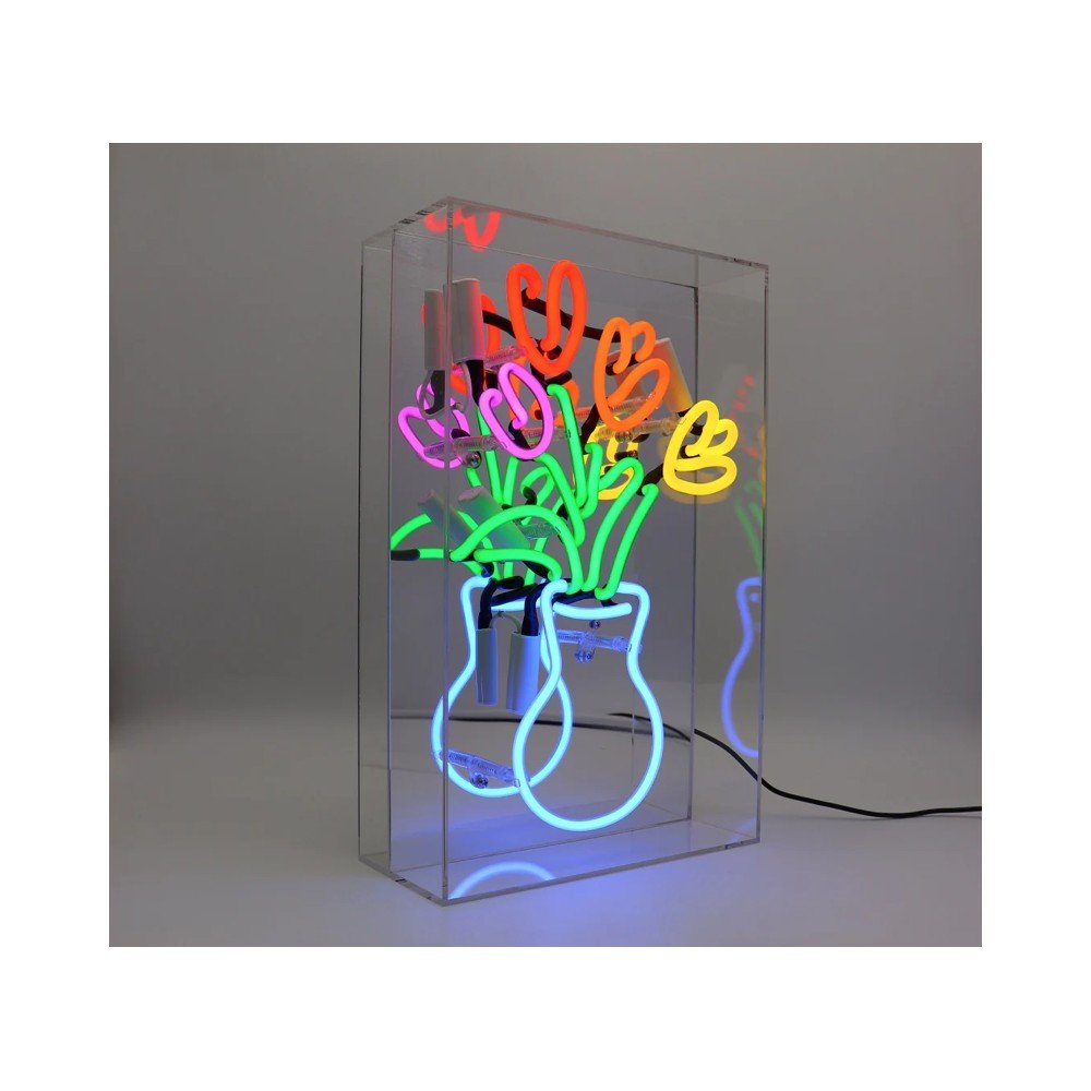 Vase of Tulips Neon Sign Locomocean Your Custom Neon Sign & Neon Signs | Handmade in London by Smithers £229.00      product_...