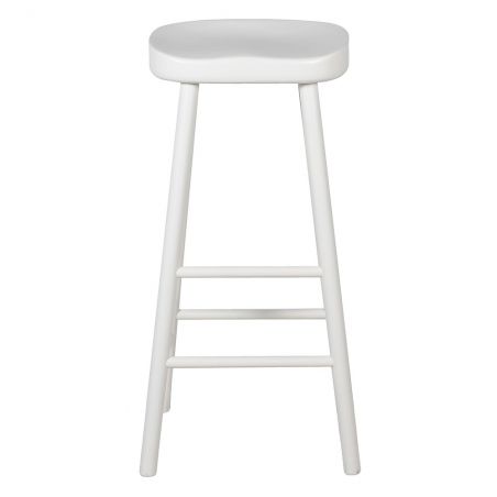 White Wooden Farmhouse Stool Kitchen & Dining Room Smithers of Stamford £210.00 Store UK, US, EU, AE,BE,CA,DK,FR,DE,IE,IT,MT,...