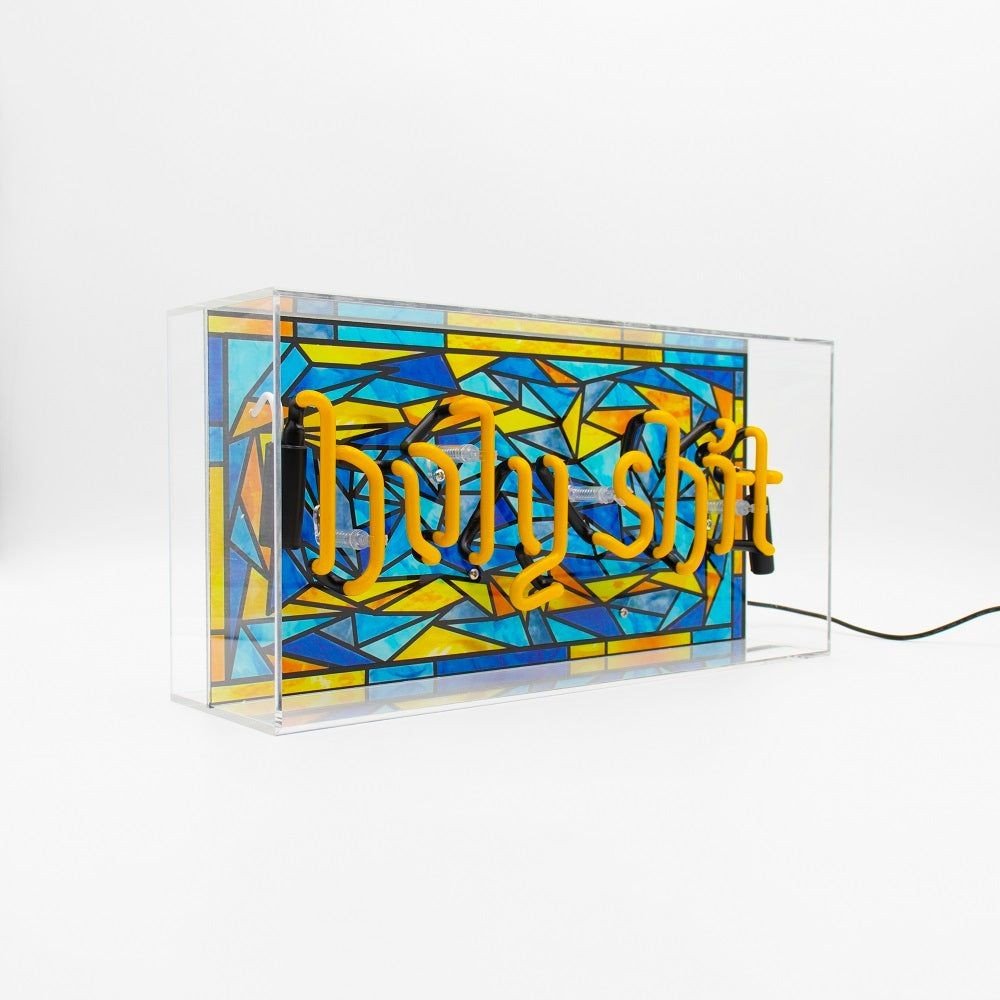 Holy Shit Neon Sign Locomocean Your Custom Neon Sign & Neon Signs | Handmade in London by Smithers £169.00      product_features