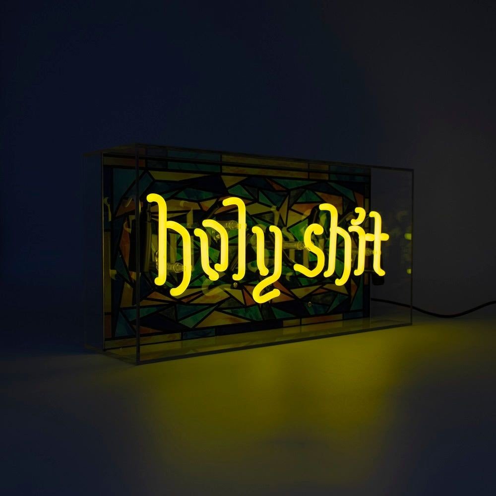 Holy Shit Neon Sign Locomocean Your Custom Neon Sign & Neon Signs | Handmade in London by Smithers £169.00      product_features