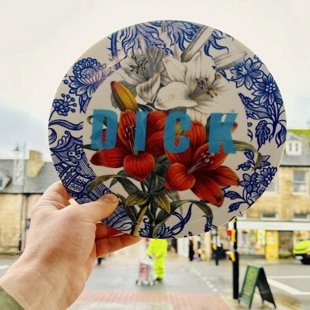 DICK Art Plate Tableware £29.00 Store UK, US, EU, AE,BE,CA,DK,FR,DE,IE,IT,MT,NL,NO,ES,SEDICK Art Plate product_reduction_per...