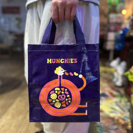 Munchies Lunch Bag Retro Gifts Smithers of Stamford £10.00 Store UK, US, EU, AE,BE,CA,DK,FR,DE,IE,IT,MT,NL,NO,ES,SEMunchies L...