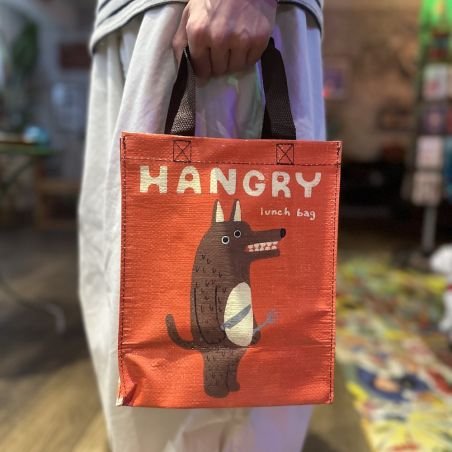 Hangry Lunch Bag Retro Gifts Smithers of Stamford £10.00 Store UK, US, EU, AE,BE,CA,DK,FR,DE,IE,IT,MT,NL,NO,ES,SEHangry Lunch...