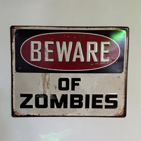 Beware Of Zombies Road Sign Smithers Gifts &pound;15.00 product_features