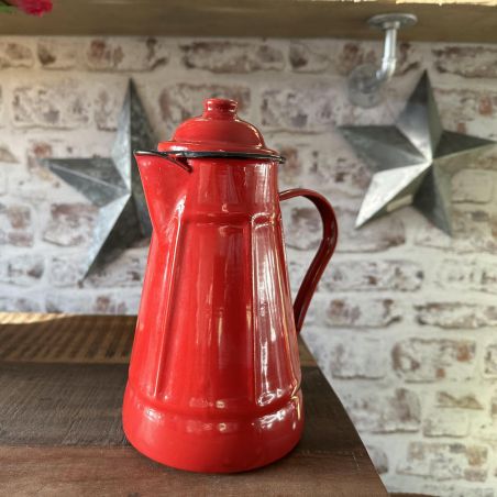 Brasserie Red Coffee Pot Retro Gifts Smithers of Stamford £40.00 Store UK, US, EU, AE,BE,CA,DK,FR,DE,IE,IT,MT,NL,NO,ES,SEBras...