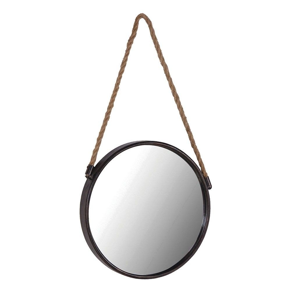 Black Round Rope Mirror Smithers Office £50.00 product_features
