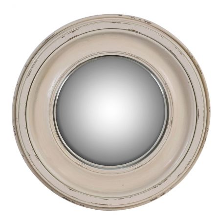 White Concurve Round Mirror Retro Mirrors Smithers of Stamford £35.00 Store UK, US, EU, AE,BE,CA,DK,FR,DE,IE,IT,MT,NL,NO,ES,S...