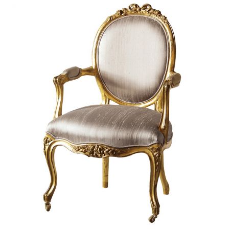 French Style Boudoir Louis XV Gold Armchair Sofas and Armchairs Smithers of Stamford £599.00 Store UK, US, EU, AE,BE,CA,DK,FR...