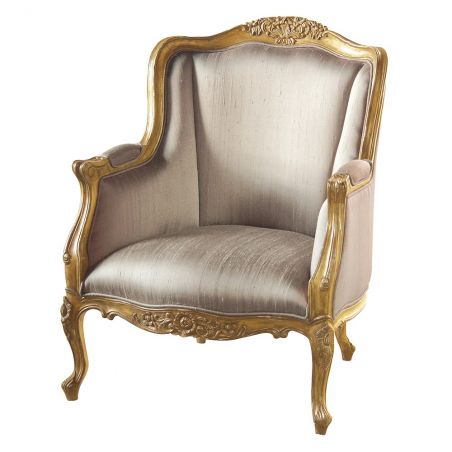 French Style Boudoir Louis XV Gold Library Armchair Sofas and Armchairs Smithers of Stamford £980.00 Store UK, US, EU, AE,BE,...
