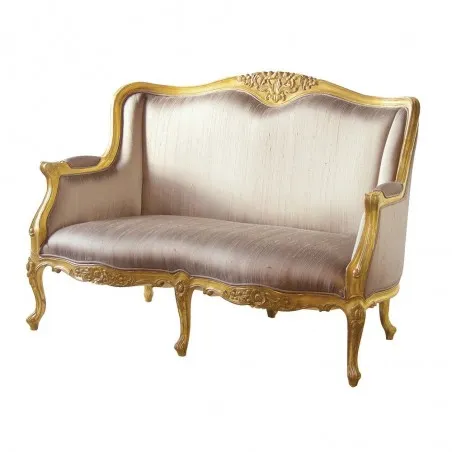 French Style Boudoir Louis XV Gold Library Sofa Smithers Sofas and Armchairs £1,540.00 product_features