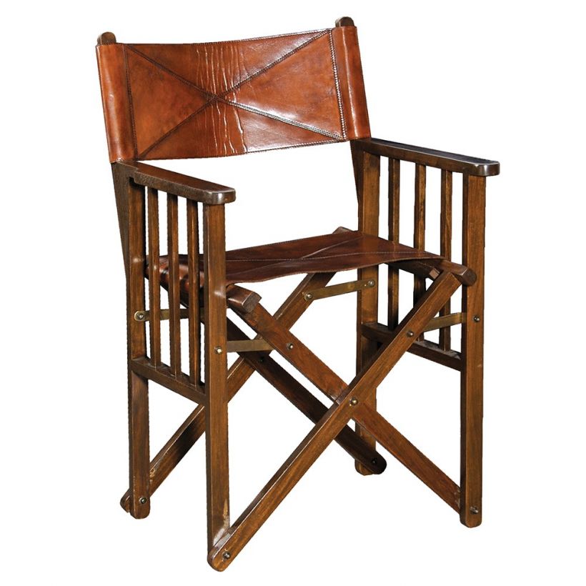 Leather Directors Chair - Smithers • online store Smithers of Stamford UK