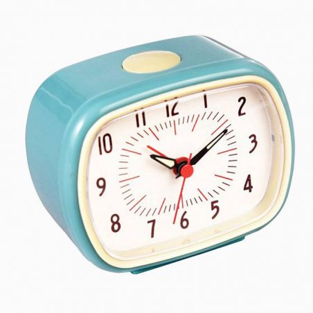 Blue Alarm Clock Gifts kikkerland £15.00 Store UK, US, EU, AE,BE,CA,DK,FR,DE,IE,IT,MT,NL,NO,ES,SEBlue Alarm Clock product_red...
