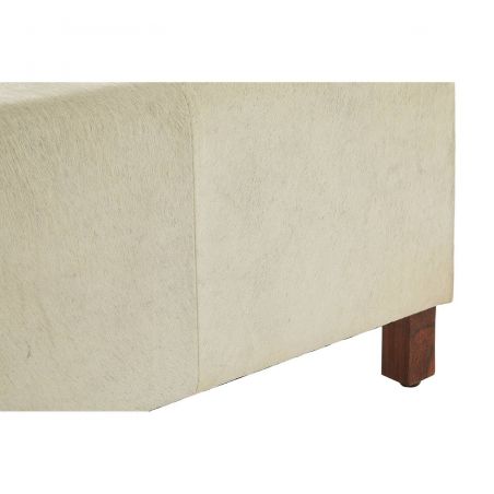 White Cowhide Bench Furniture Smithers of Stamford £700.00 Store UK, US, EU, AE,BE,CA,DK,FR,DE,IE,IT,MT,NL,NO,ES,SEWhite Cowh...