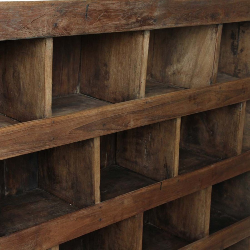 Antique Pigeon Hole Storage Shelving Antique Furniture £1,513.00 Entrance Hall Teak Wood product_features