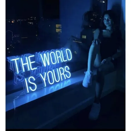 The World IS Yours Neon Sign Smithers Signs &pound;110.00 product_features