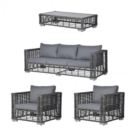 Isle of Capri Outdoor Rattan Living Sofa Set Garden &pound;3,150.00 Rattan product_features