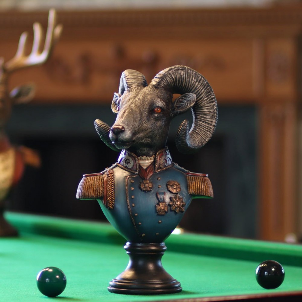 Military Animal Bust  Quirky Décor £68.83      product_features