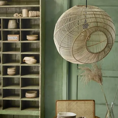 Orbit Rattan Pendant Light Shade Lighting £258.00 Wicker product_features