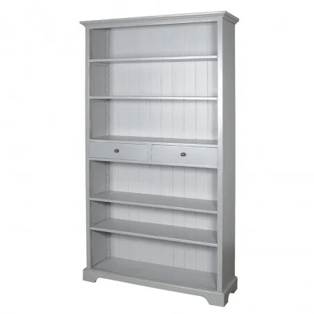 English Country Retreat Grey Bookcase Smithers Archives £1,146.00 Kitchen Diner Tulipwood product_features