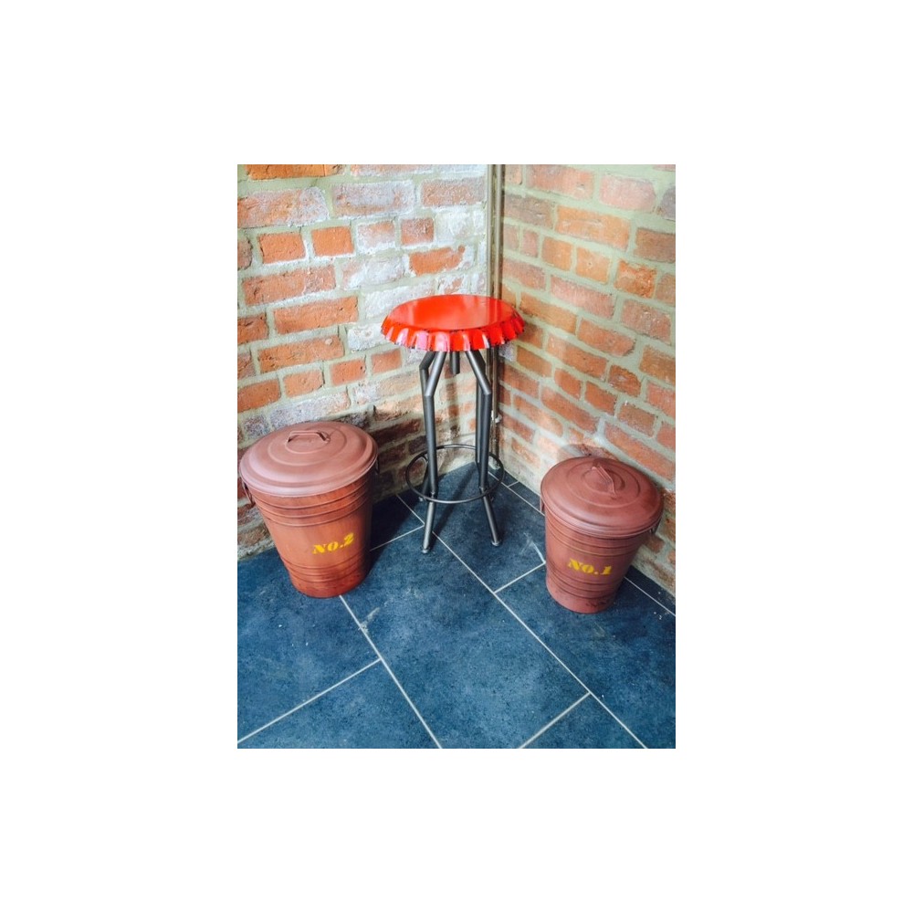 Industrial Loft Bin Retro Ornaments £97.00