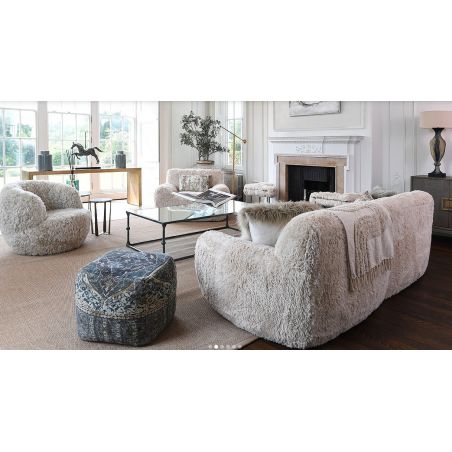 Yeti Sheepskin Style 3 Seater Sofa Sofas and Armchairs Smithers of Stamford £1,950.00 Store UK, US, EU, AE,BE,CA,DK,FR,DE,IE,...