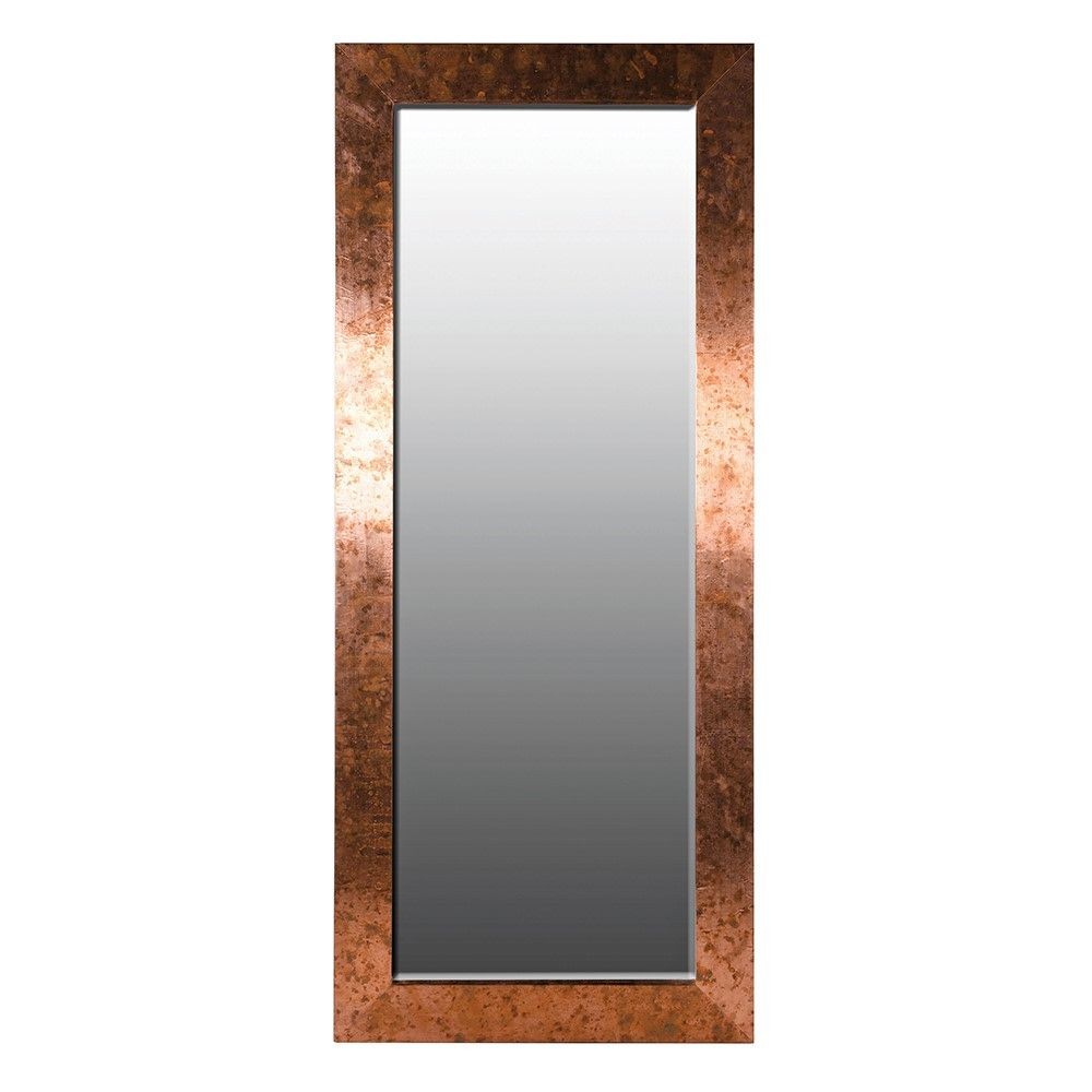 Ornate Long Copper Wall Mirror Smithers Archives £344.00 product_features