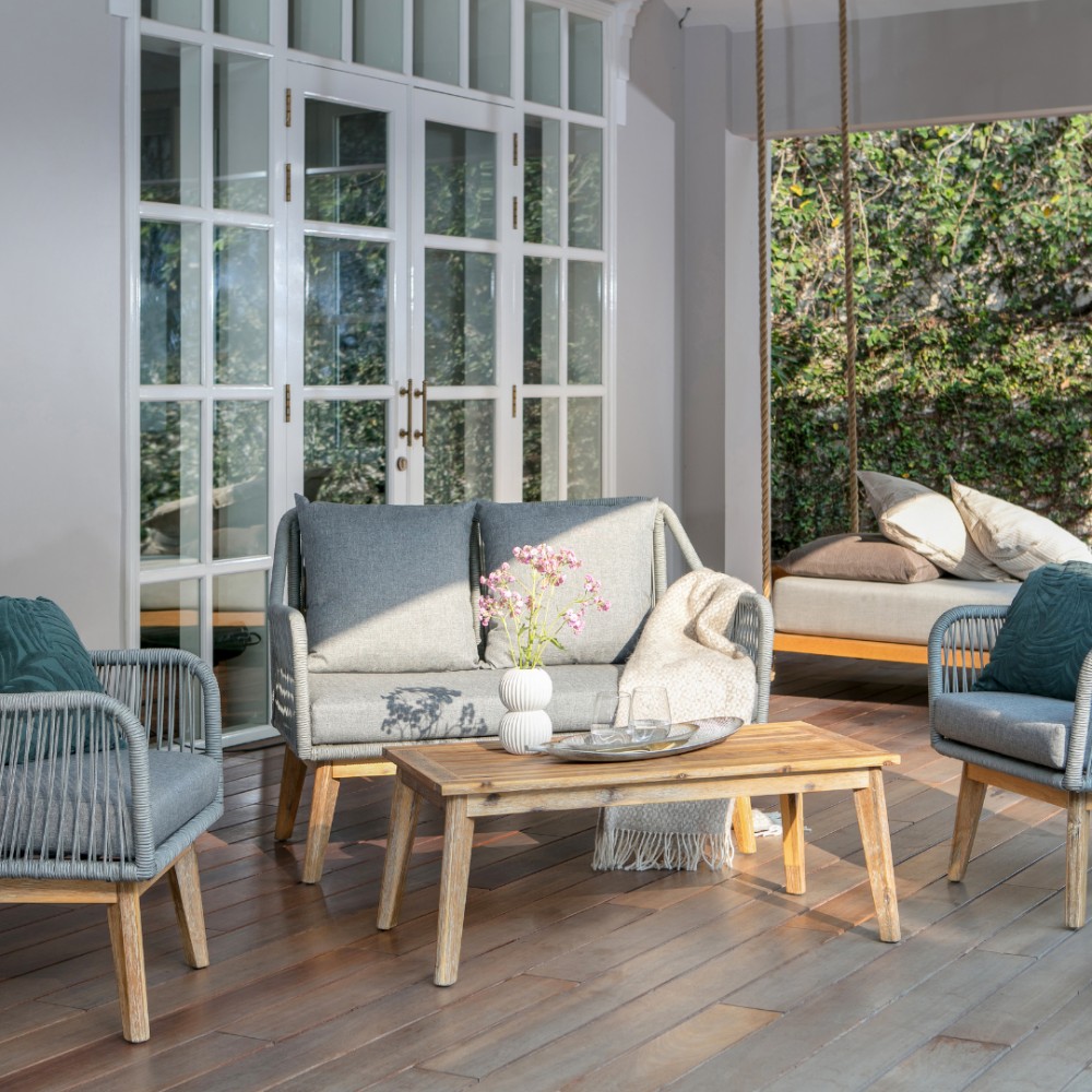 Berkeley Conservatory Rope Chair Set With Table Smithers Sofas and Armchairs £2,200.00 product_features