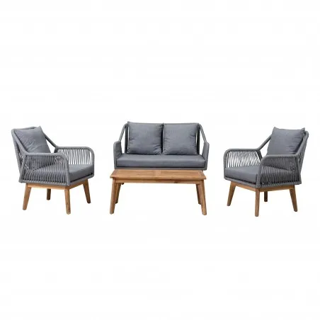 Berkeley Conservatory Rope Chair Set With Table Smithers Sofas and Armchairs &pound;2,200.00 product_features