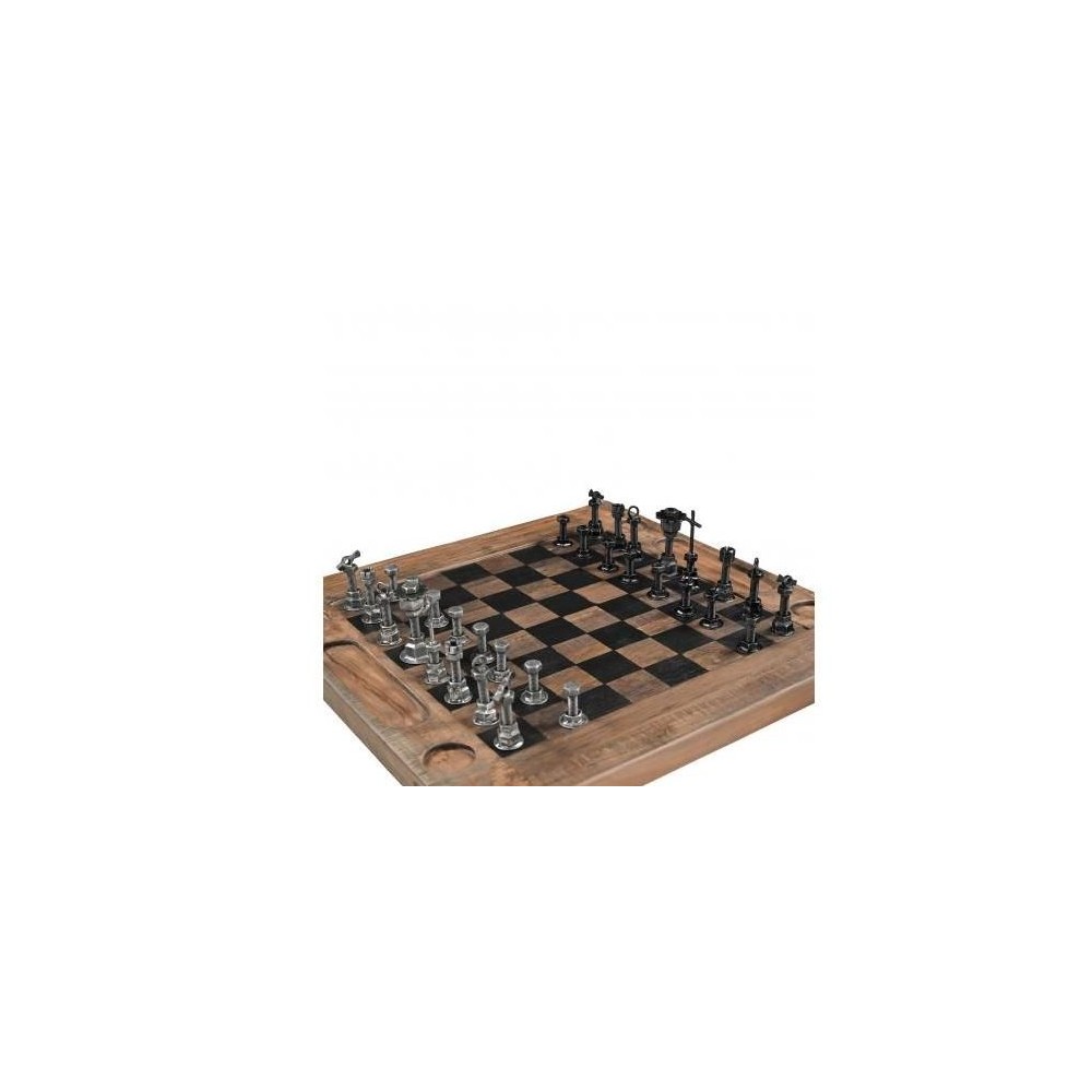 Industrial Chess Furniture Table – Game-Ready Vintage Style Side Tables & Coffee Tables £825.00