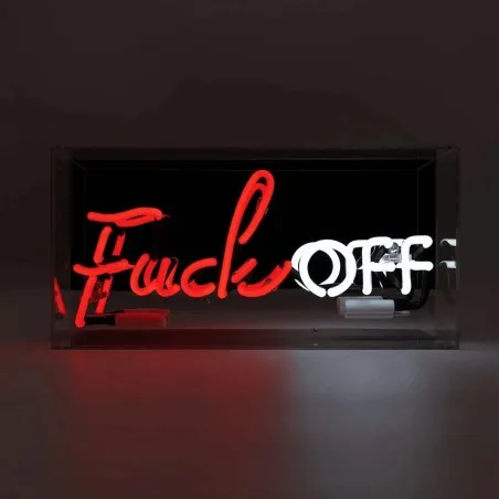' Rude' Fuck Off Neon Sign Smithers Your Custom Neon Sign & Neon Signs | Handmade in London by Smithers &pound;129.00 product_features