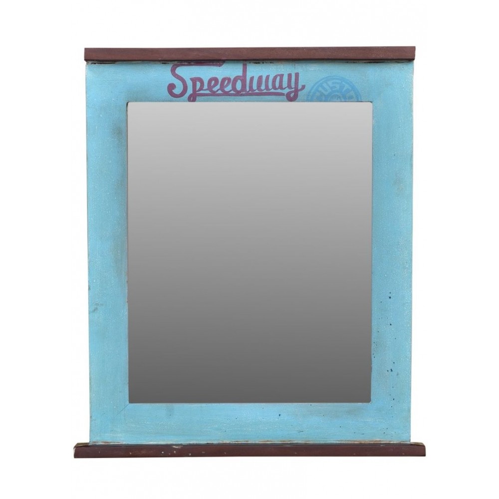 Speedway Mirror Smithers Speedway £238.00 All Rooms Reclaimed Boat Wood product_features