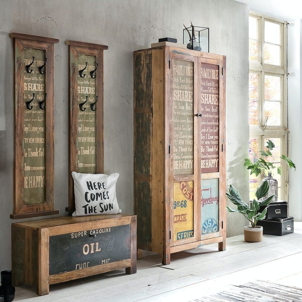 Speedway Tall Cabinet Smithers Storage £1,632.00 All Rooms Reclaimed Boat Wood product_features