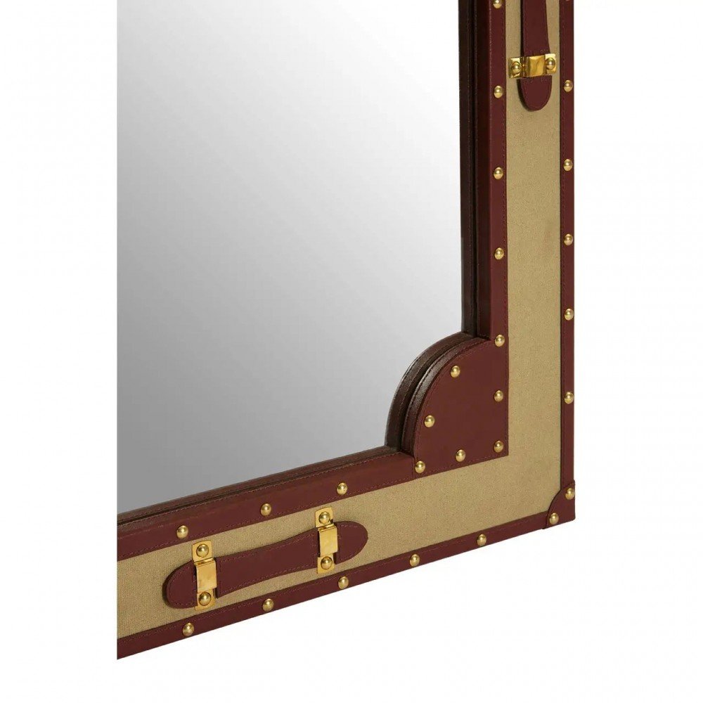 Colonial Steamer Canvas Mirror Smithers Hallway £275.00 MDF product_features