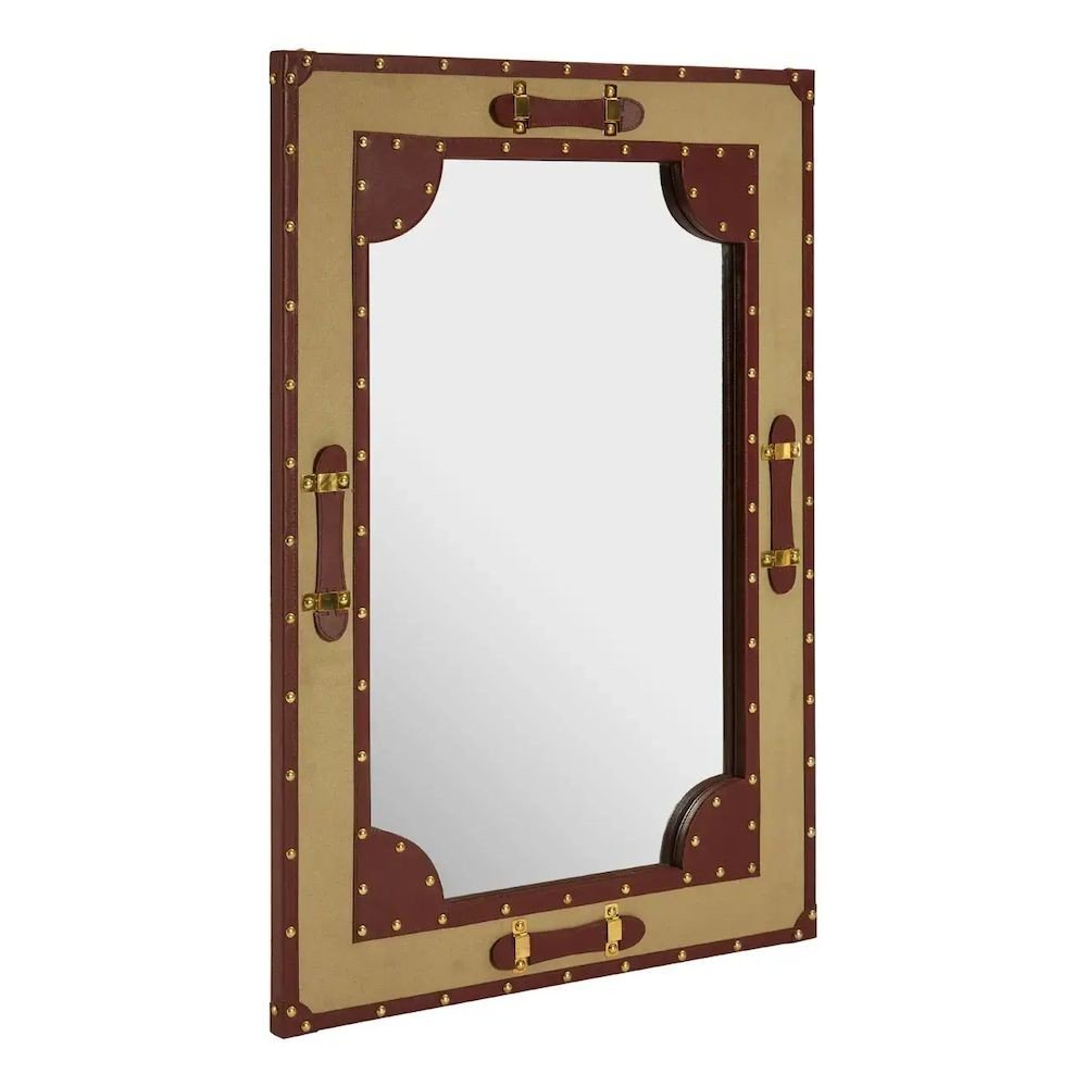 Colonial Steamer Canvas Mirror Smithers Hallway £275.00 MDF product_features