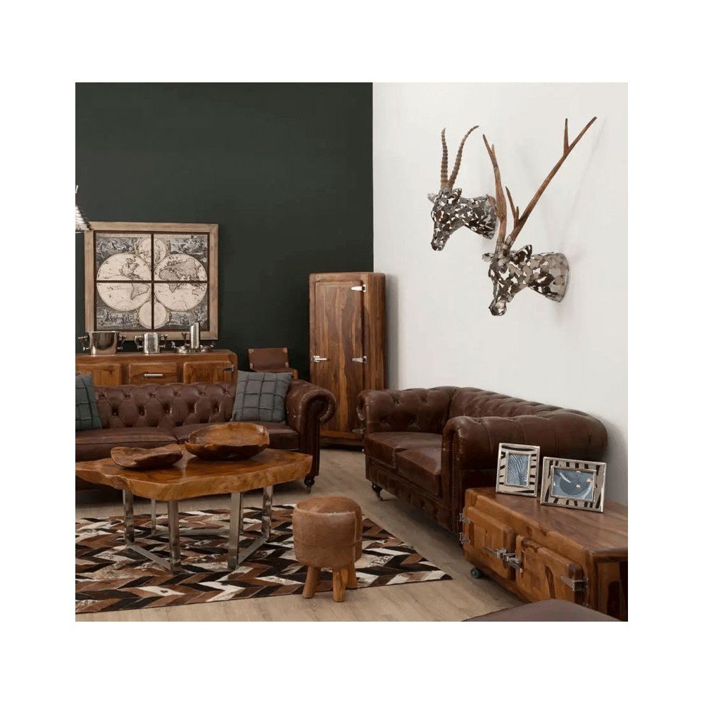 Fridge Tall Cabinet Smithers Cabinets & Sideboards £693.00 Kitchen Sheesham product_features