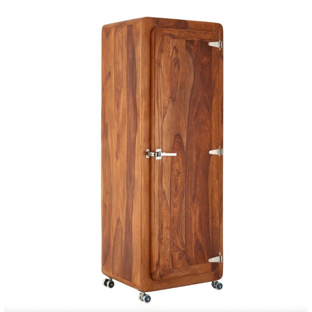 Fridge Tall Cabinet Smithers Cabinets & Sideboards £693.00 Kitchen Sheesham product_features