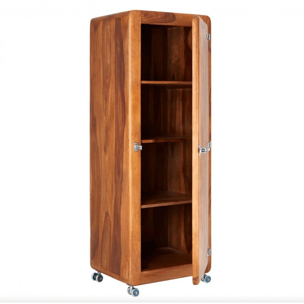 Fridge Tall Cabinet Smithers Cabinets & Sideboards £693.00 Kitchen Sheesham product_features