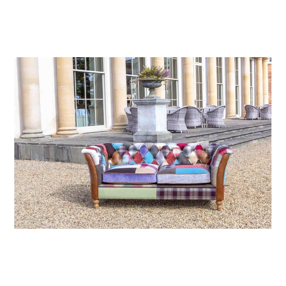 Patchwork Sofa – Designer Statement Sofa for Bold Interiors Smithers Premium Sofas & Armchairs – Vintage, Retro, Modern & Fun...