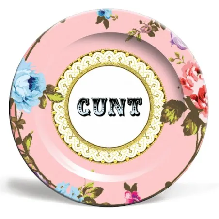CUNT Art Plate Smithers Gifts £30.00      product_features