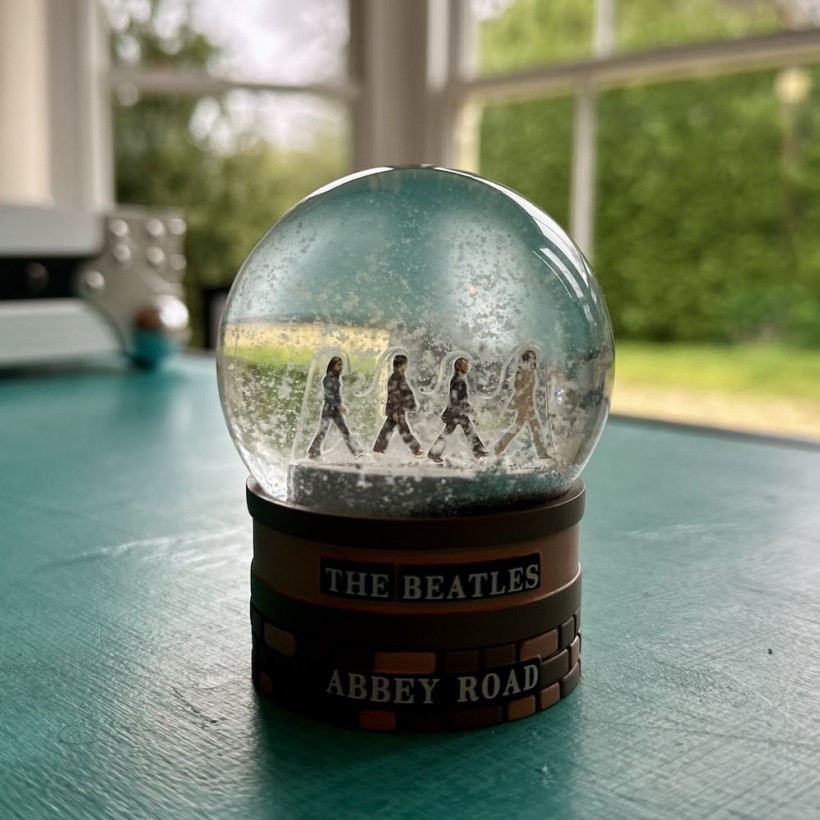 Half Moon Bay The Beatles Snow Globe Sgt. Pepper | The Beatles Snow Globes For Adults | Christmas Decorations & Christmas Decor | Funny Snow Dome | The Beatles Gifts & Music