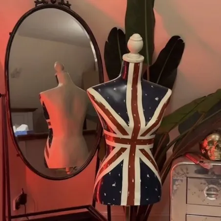 Union Jack Flag Mannequin Smithers Retro Ornaments £229.00      product_features