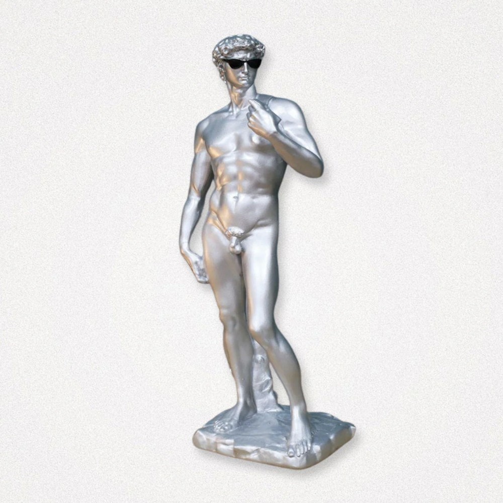 Cool Dave Silver  Retro Ornaments £30.00      product_features