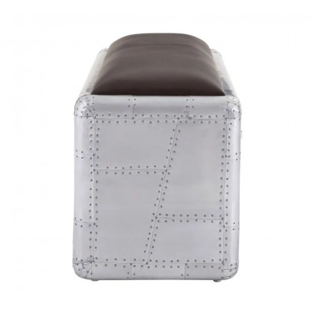 Aviator Storage Bench With Drawers Smithers Dining Room &pound;500.00 Kitchen Diner Aluminium product_features