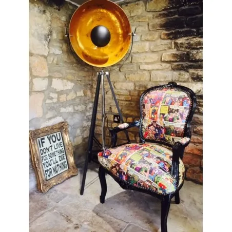 Tripod Vintage Floor Lamp Smithers Archives £359.00 Living Room Aluminium product_features