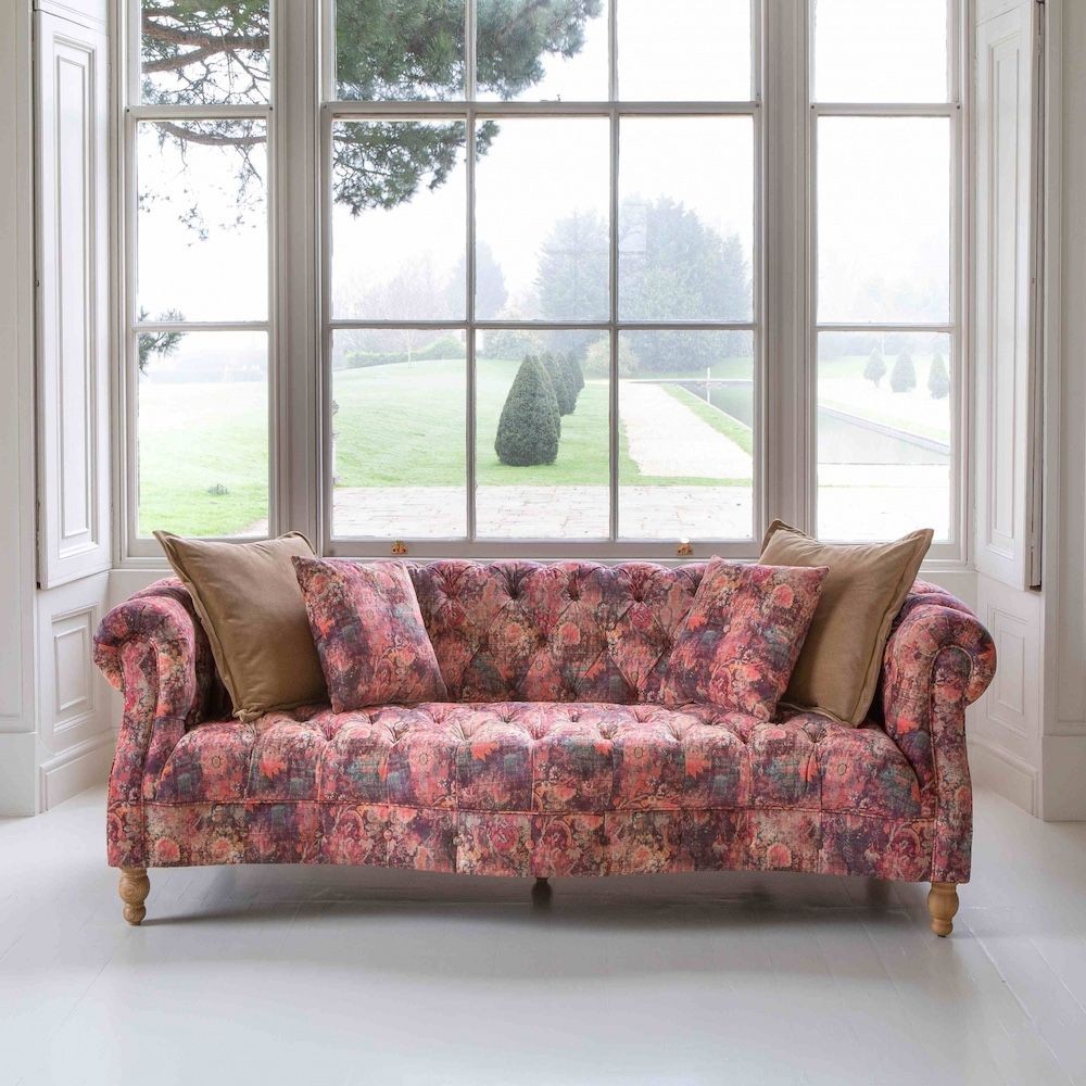 Pink Coral Chesterfield Sofa Smithers Sofas and Armchairs £3,000.00 product_features