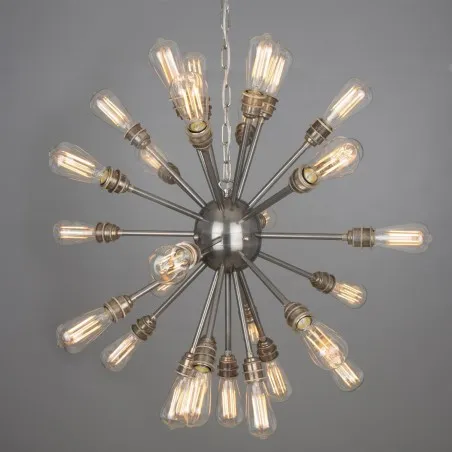 Sputnik Light Chandelier – Sculptural Ceiling Fixture Smithers Lighting £1,250.00 Entrance Hall Spun Brass product_features